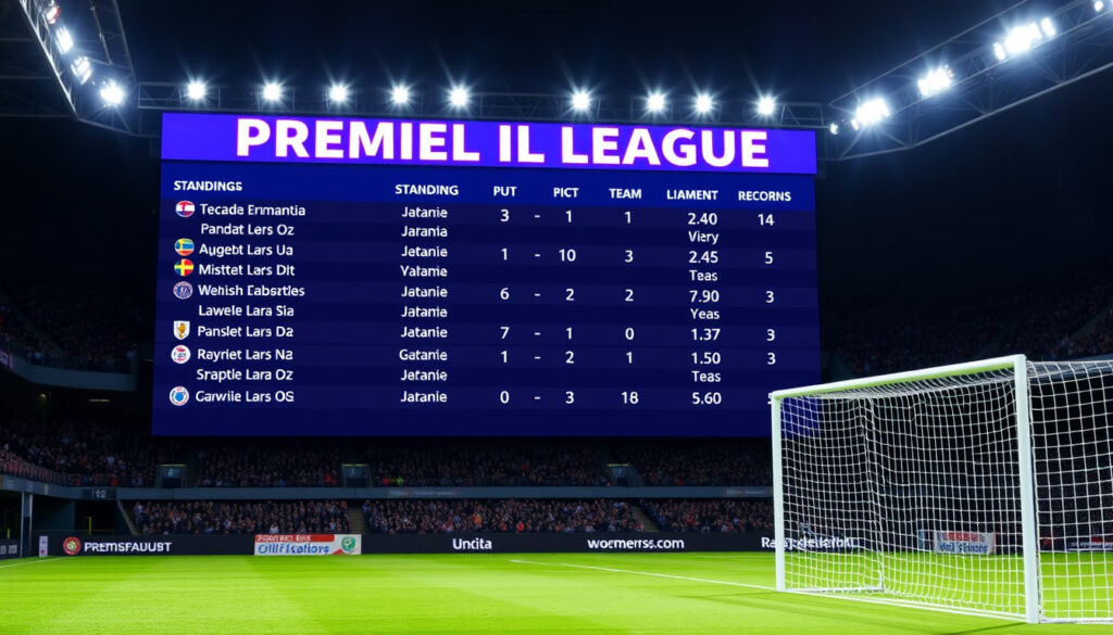 Tabela Premier League 2026/27 – aktualna klasyfikacja i rekordy