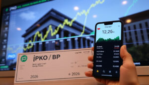 Notowania PKO BP: cena, dywidenda 2026, jak kupić akcje